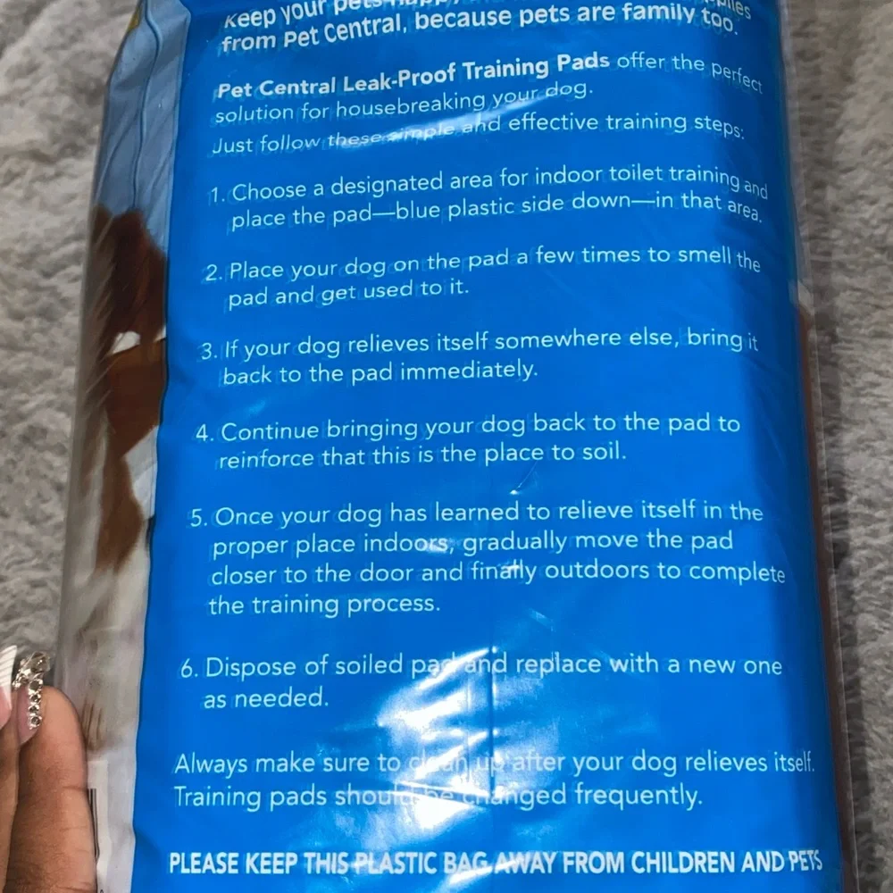 Puppy training pads